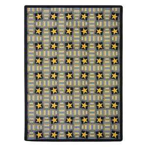  Joy Carpets Marquee Star© Gray   7 8 x 10 9