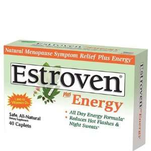  Estroven Plus Energy Tabs, 40 ct (Quantity of 3) Health 