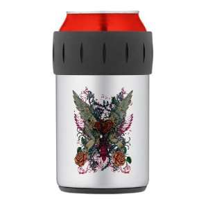  Thermos Can Cooler Koozie Heart Wings 