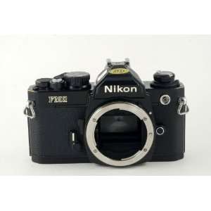    Black Nikon FM2n manual focus SLR film camera