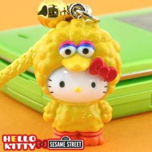  Hello Kitty x Sesame Street Netsuke Strap (Big Bird Kitty 