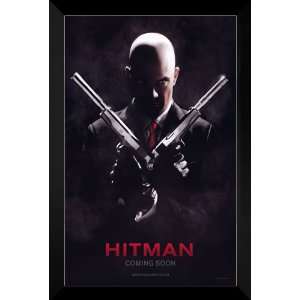 Hitman FRAMED 27x40 Movie Poster Timothy Olyphant 