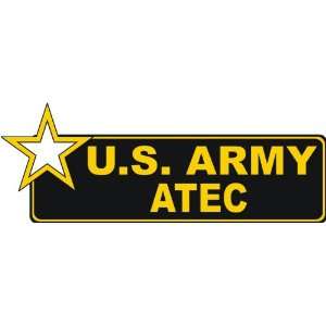  United States Army ATEC Bumper Sticker Decal 9 