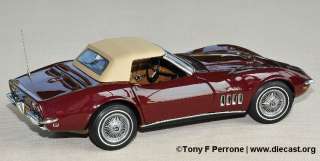 Danbury Mint 1969 Corvette Conv 40th Anniversary Hard to find sold out 