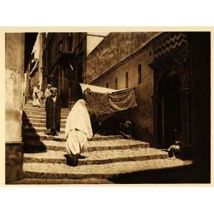  1924 Kasbah Quarter Steps Algiers Lehnert & Landrock 