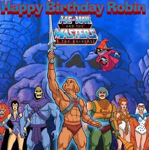 HE MAN MASTERS OF THE UNIVERSE Edible Cake Topper  