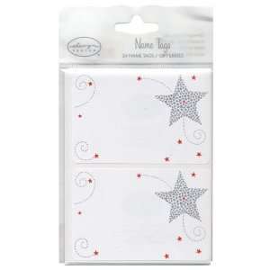  Stars Name Tag Gift Labels   24 name tags per package 
