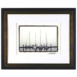  International Arts Still Waters Framed Black and White 