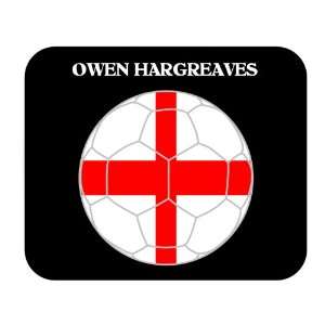 Owen Hargreaves (England) Soccer Mousepad