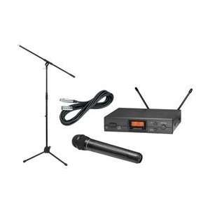  Audio Technica ATW 2120a Handheld Wireless Package Ch D 