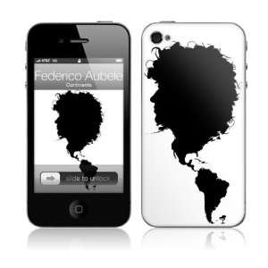   MS FEDA10133 iPhone 4  Federico Aubele  Continents Skin Electronics