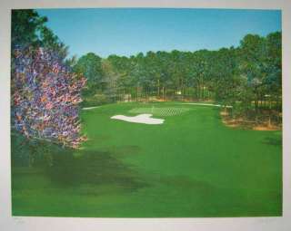 Antonio Rivera Augusta National Golf Club Litho.S/N  