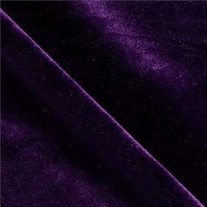  60 Wide Stretch Velvet Plum Fabric By The Yard Arts 