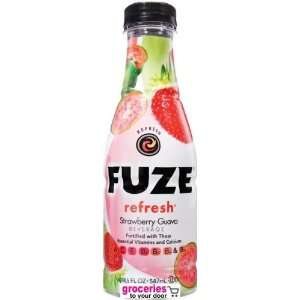 Fuze Healthy Infusions Refresh Strawberry Guave, 18.5 oz (Pack of 24)
