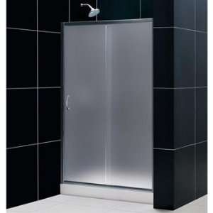 Bath Authority DreamLine Infinity Frosted Glass Shower Door (45 Inch 