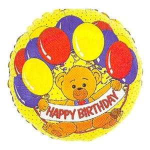  18 Happy B day Balloons & Bear Value Line Toys & Games