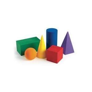  Foam Geometric Solids   Set of 6 