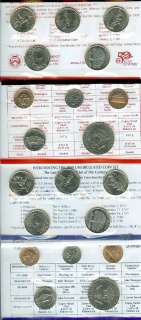 1999 US Mint UNC Uncirculated (18  Coin) P & D Set  