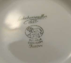 Vintage Hutschenreuther Covered Sugar China NR MINT  