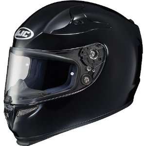 HJC Solid Mens RPS 10 Street Bike Motorcycle Helmet   Black / Small