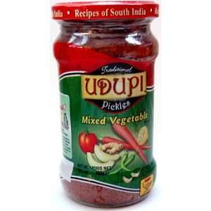 Udupi Mixed Vegetable Pickle   300g  Grocery & Gourmet 