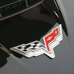 Corvette Billet Emblem Bezels  2005 2011 C6,Z06,ZR1 and Grand Sport 