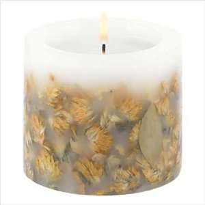  Dried Flower Candle