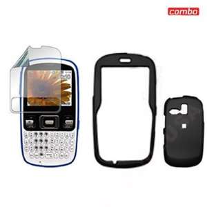  Samsung R350/351 Combo Black rubber feel Protective Case 