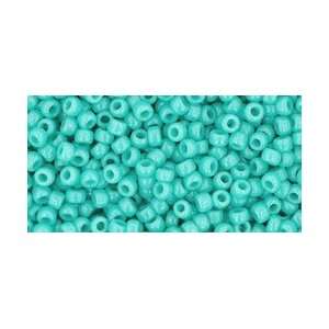  Toho 15/0 Glass Seed Beads Size 15   Opaque Turquoise 