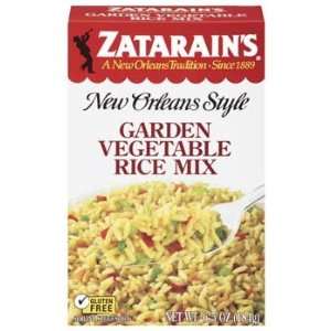 Zatarains New Orleans Style Garden Vegetable Rice Mix 6.5 oz (Pack of 