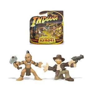    Indiana Jones Adventure Heroes Indy vs. Ucha Warrior Toys & Games