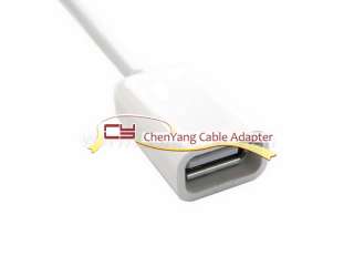 ipad ipod iphone 30P to USB female Extension Cable 30cm  
