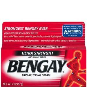 Bengay Ultra Stength Pain Relieving Cream, Non Greasy Ultra Strength 