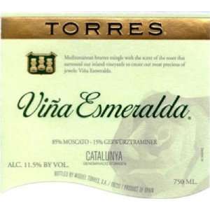  2010 Torres Vina Esmeralda White 750ml Grocery & Gourmet 