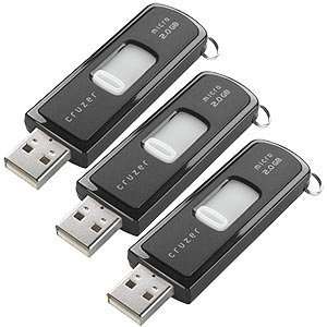  SanDisk 2 GB Cruzer Micro USB 2.0 Flash Drives with U3 