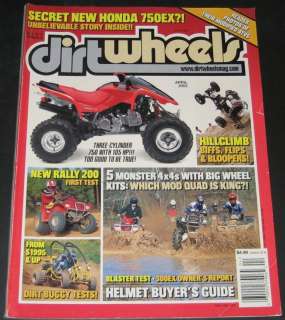 Dirt Wheels Magazine April 2002  