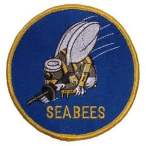  U.S. Navy Seabees Patch 4 Patio, Lawn & Garden