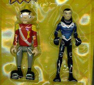   TITANS ANIMATED SERIES 3.5 PUPPET KING & AQUALAD 2 PACK RARE  