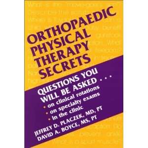  Therapy Secrets, 1e [Paperback] Jeffrey D. Placzek MD PT Books