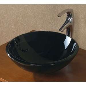  Ronbow 420302 D23 Tempered Two Layer Glass Vessel Sink in 