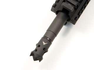 Rainier Arms Mini Compensator RMC   Black Oxide 1/2X28 RH  