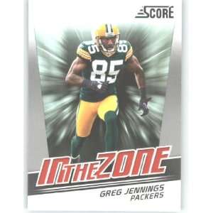  2011 Score In the Zone Glossy #10 Greg Jennings   Green Bay Packers 