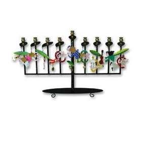  Judaica AVJ MEN 74004 11 1/4H Karen Rossi Family Menorah 