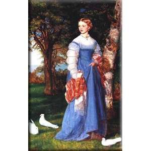  Portrait of Mrs. Louisa Jenner 10x16 Streched Canvas Art 