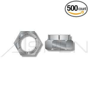 500pcs per box) 5/16 18 Lock Nuts Flex Type Thin Pattern Steel Ships 