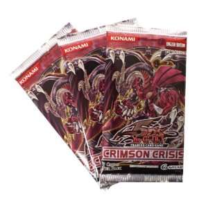 Upperdeck Yu Gi Oh ~ Crimson Crisis 3 X Boosters Packs 
