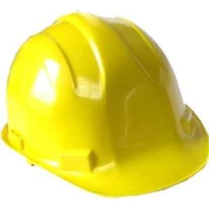    4 Pc Lot Yellow Construction Safety Hard Hats