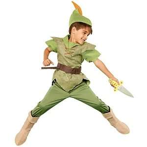   Peter Pan Costume for Boys Size Large 10 