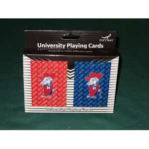 Ole Miss Rebels Playing Cards Double Pack