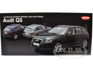 AUDI Q5 PHANTOM BLACK 1/18 KYOSHO DIECAST MODEL CAR  